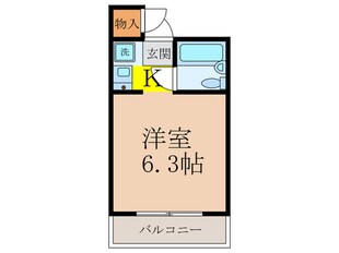 シャロームⅡの物件間取画像